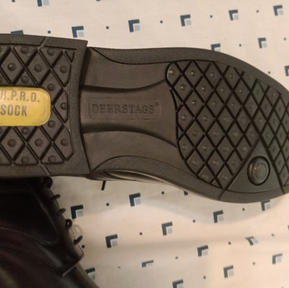 Deer Stags Men's Times S.U.P.R.O.. Sock Plain-Toe Dress Comfort Oxford - Picture 7 of 8